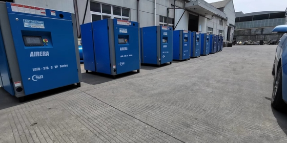 5.5kw - système de contrôle intelligent de compresseur de vis d'extrémité de l'air 160kw