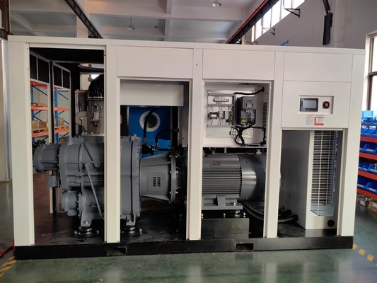 Doubles puissances en chevaux rotatoires 400kw du compresseur 7,5 de vis de l'étape VSD