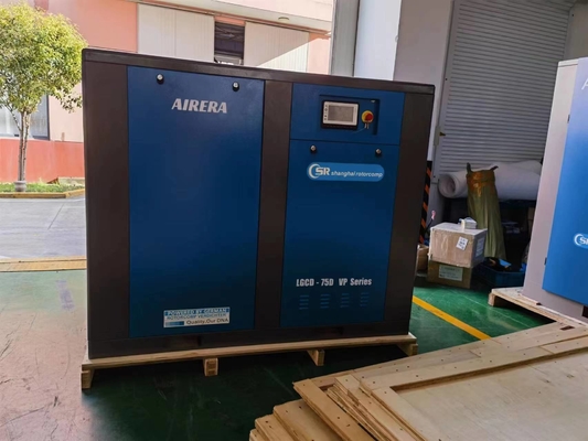 Compresseur d'air rotatoire en une seule étape avec de la pression de circulation et de décharge 7-13bar d'air du ³ /min de 1.5-15m