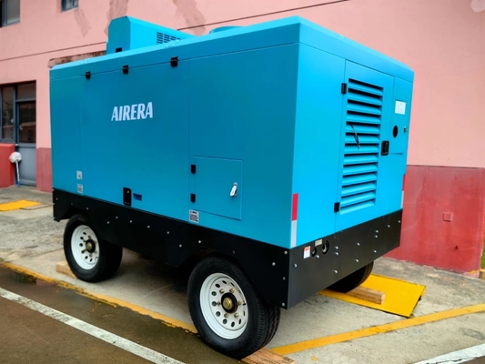Le CE ISO9001 Diesel-a rempli de combustible le kilowatt -20℃ du compresseur 25-500 de vis à +50℃