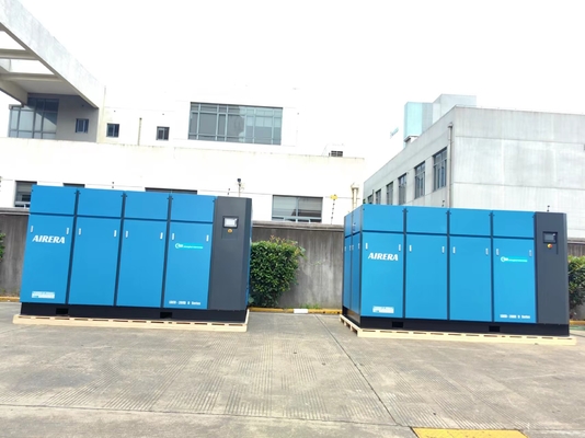 7.5-355 KW Puissance nominale Compresseur à vis à lubrifiants à huile pour environnements sensibles au bruit