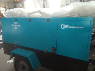 compresseur diesel portatif industriel de compresseur diesel de vis de 215Cfm 100Psi