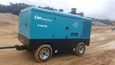 Rendement élevé motorisé diesel de Rotorcomp de compresseur d'air de vis rotatoire