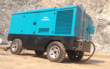 compresseur diesel de vis de 150Cfm 145Psi pour l'industrie d'empilage de plate-forme de forage
