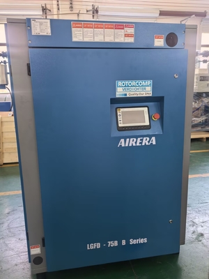 Shanghai Rotorcomp LGFD-75B B Compresseur à vis rotative à entraînement direct pour applications industrielles