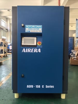 Shanghai Rotorcomp AGFD-15B C Compresseur d'air à vis de refroidissement d'air industriel