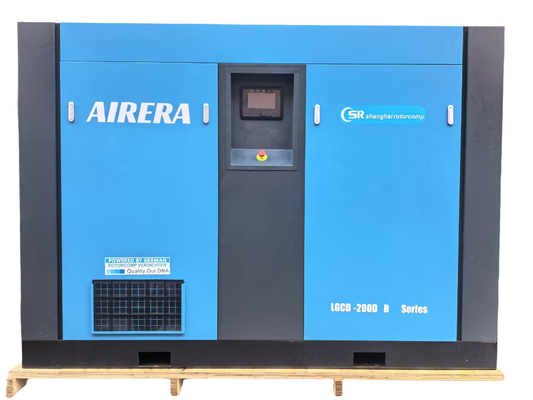 Compresseur d'air à vis Shanghai Rotorcomp LGCD-200D B pour applications industrielles et lourdes