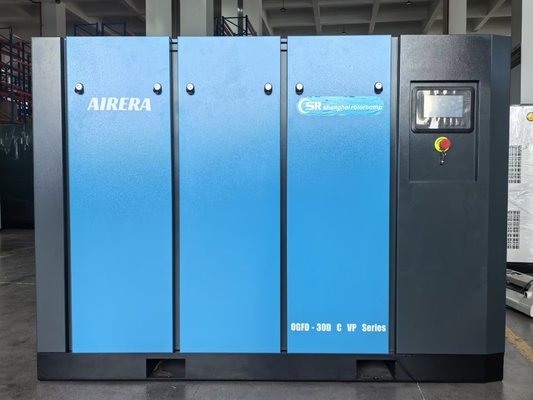 Compresseur d'air sans huile Shanghai Rotorcomp OGFD-30D C VP pour l'industrie médicale/pharmaceutique/alimentaire - Pas de contamination par l'huile - Énergie