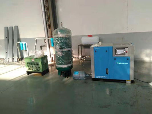 Compresseur d'air exempt d'huile de vis de l'eau 20L de métallurgie