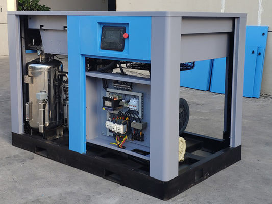 Compresseur d'air exempt d'huile à piston de la vis 110KW pour la lubrification de l'eau