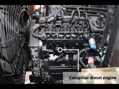 Compresseur d'air diesel à vis mobile 185 Cfm 260HP/1700rpm