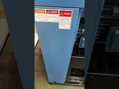 Type exempt d'huile chaîne à deux étages à vis rotatoire de pouvoir étendu de compresseur d'air