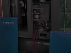 Shanghai rotorcomp 22kw / 30HP, 16bar,compresseur à vis monté sur réservoir