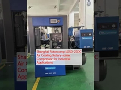 Shanghai Rotorcomp LGSD-22DC Compresseur à vis rotative à refroidissement par air pour applications industrielles