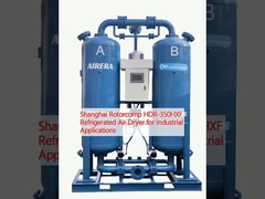 Séchoir à air réfrigéré HDR-350HXF de Shanghai Rotorcomp pour applications industrielles