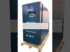 Shanghai Rotorcomp RC-042 S1 Compresseur d'air sans huile à extrémité d'air avec 2890 min de vitesse du moteur